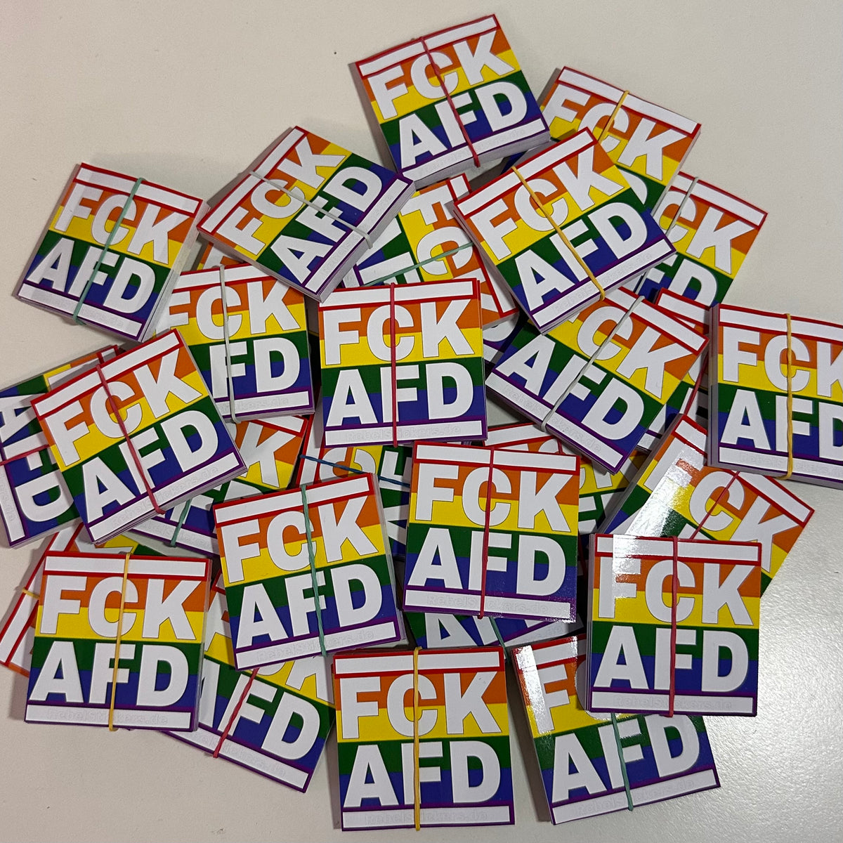 Sticker „FCK AFD“