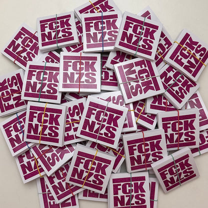 Sticker „FCK NZS“