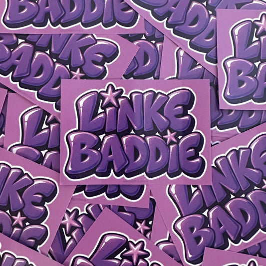 Sticker „Linke Baddie“