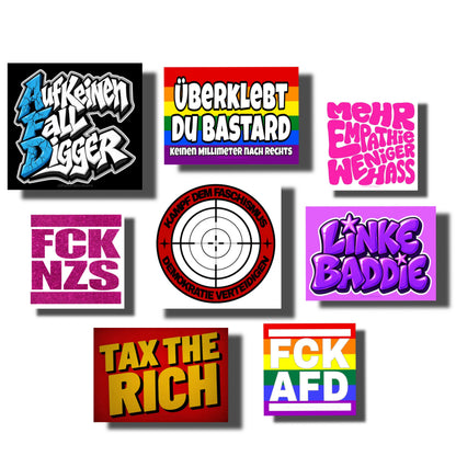All-In Bundle: 200 Sticker/8 Motive