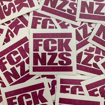 Sticker „FCK NZS“