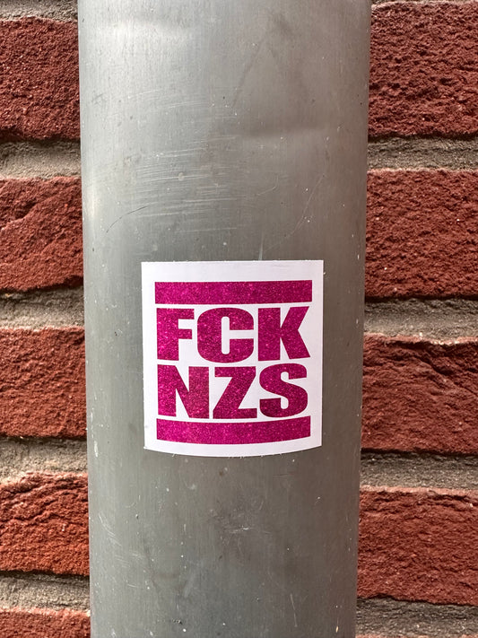 Sticker „FCK NZS“